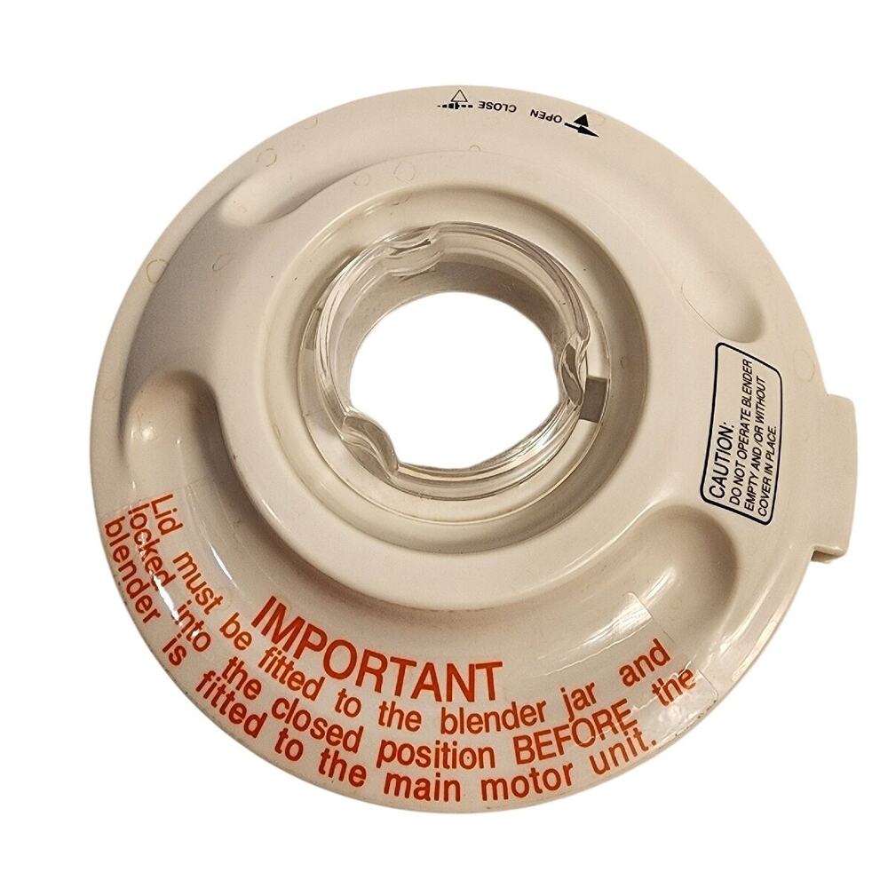 Bravetti Food Processor EP 119 EP119 Replacement Blender Jar Lid and Stopper